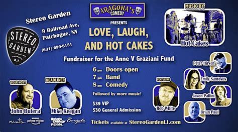 ARAGONA'S COMEDY: LOVE, LAUGH AND HOT CAKE.